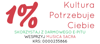 1% Podatku dla Musica Sacra